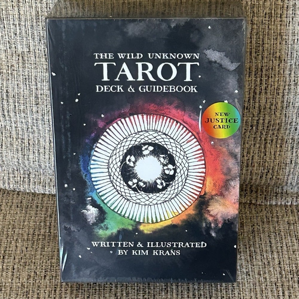 The Wild Unknown Tarot Deck & Guidebook Box Set By Kim Krans New Sealed Gift