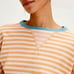NWOT We the Free Latte Combo Striped Camden Sweatshirt SOLD OUT Size Small