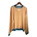 NWOT We the Free Latte Combo Striped Camden Sweatshirt SOLD OUT Size Small
