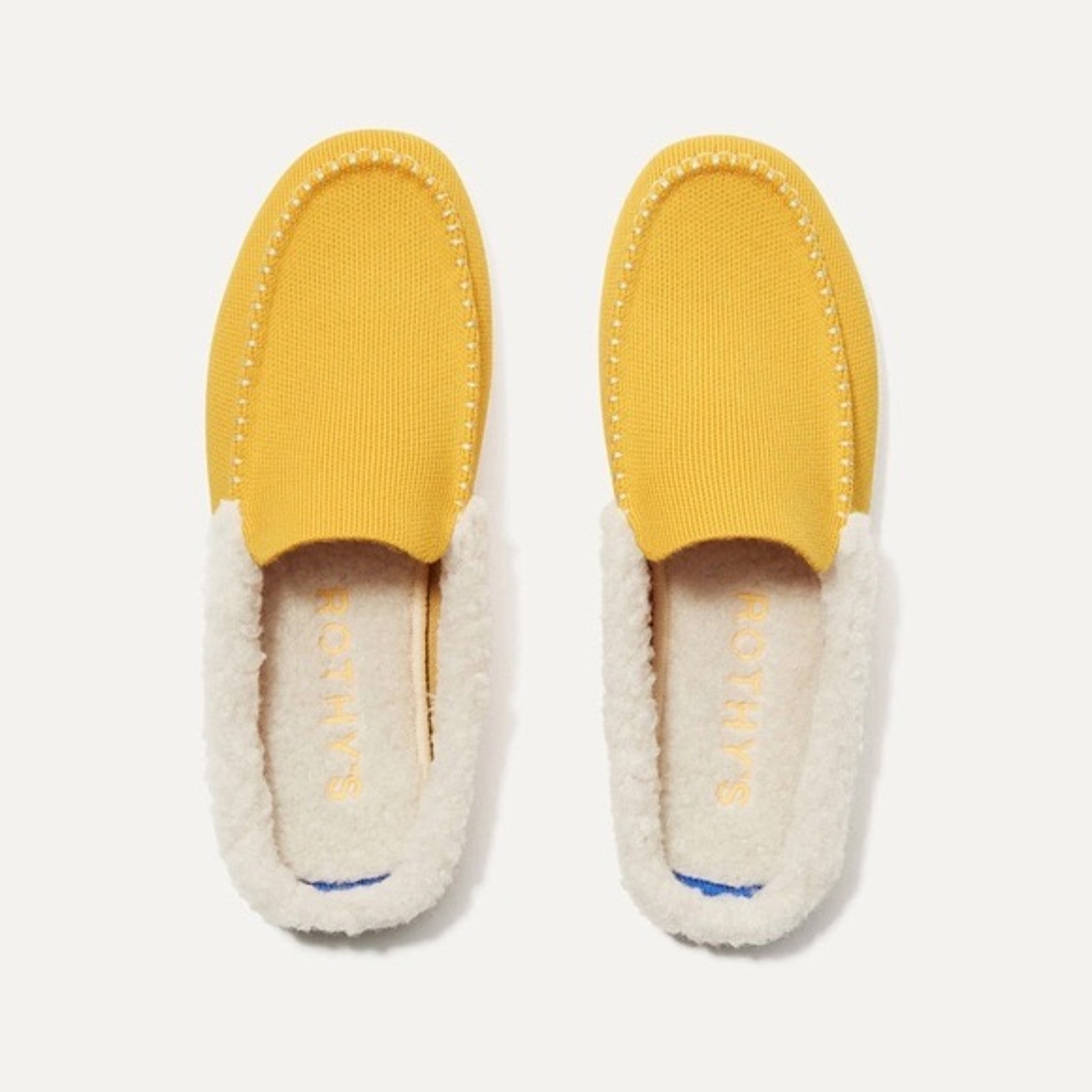 Rothy’s Merino Slippers in Popcorn Yellow Women’s Size 8