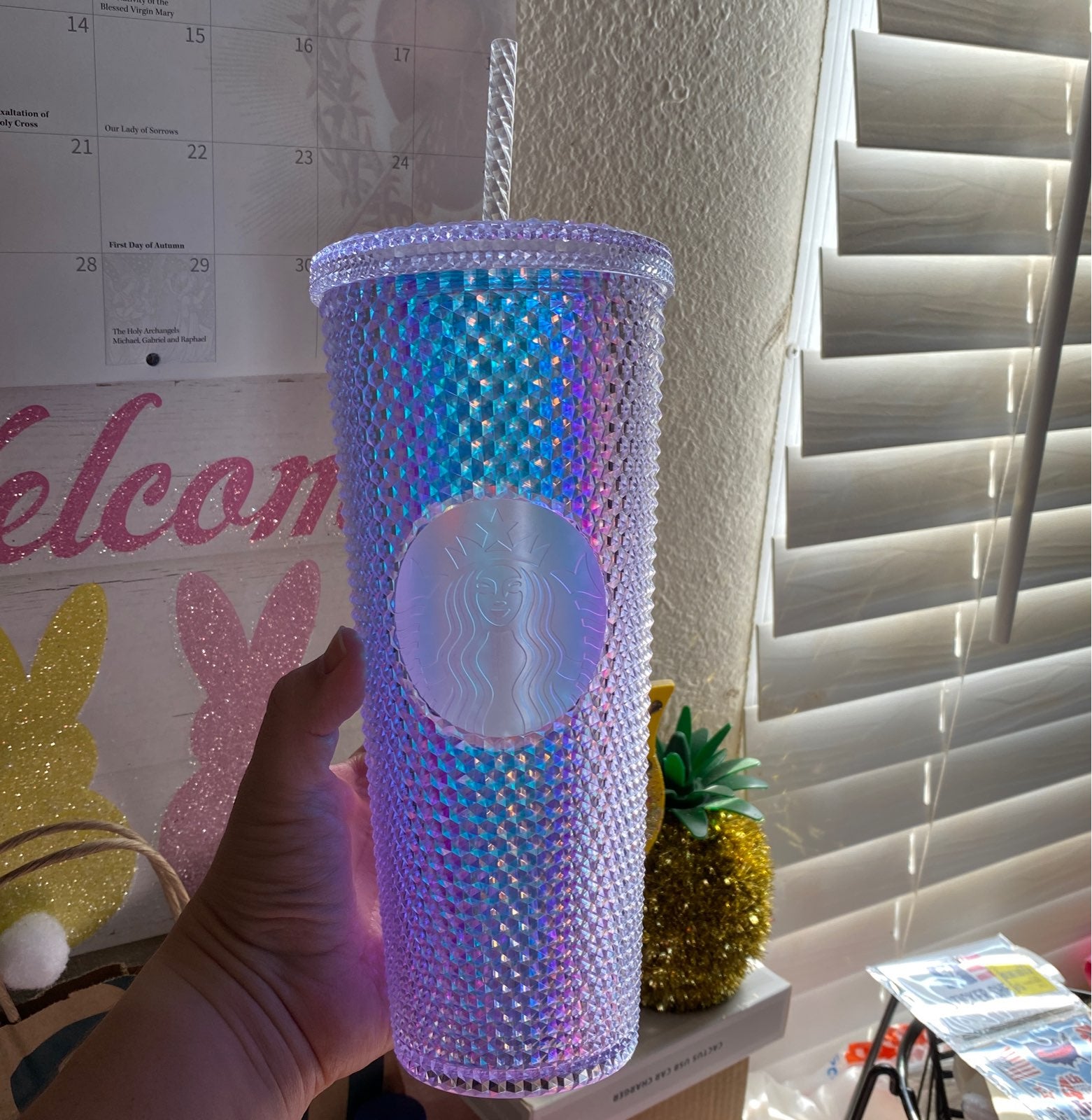 Starbucks studded tumbler