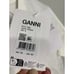 New Ganni White Basic Jersey Rhinestone Relaxed T-shirt Size XL