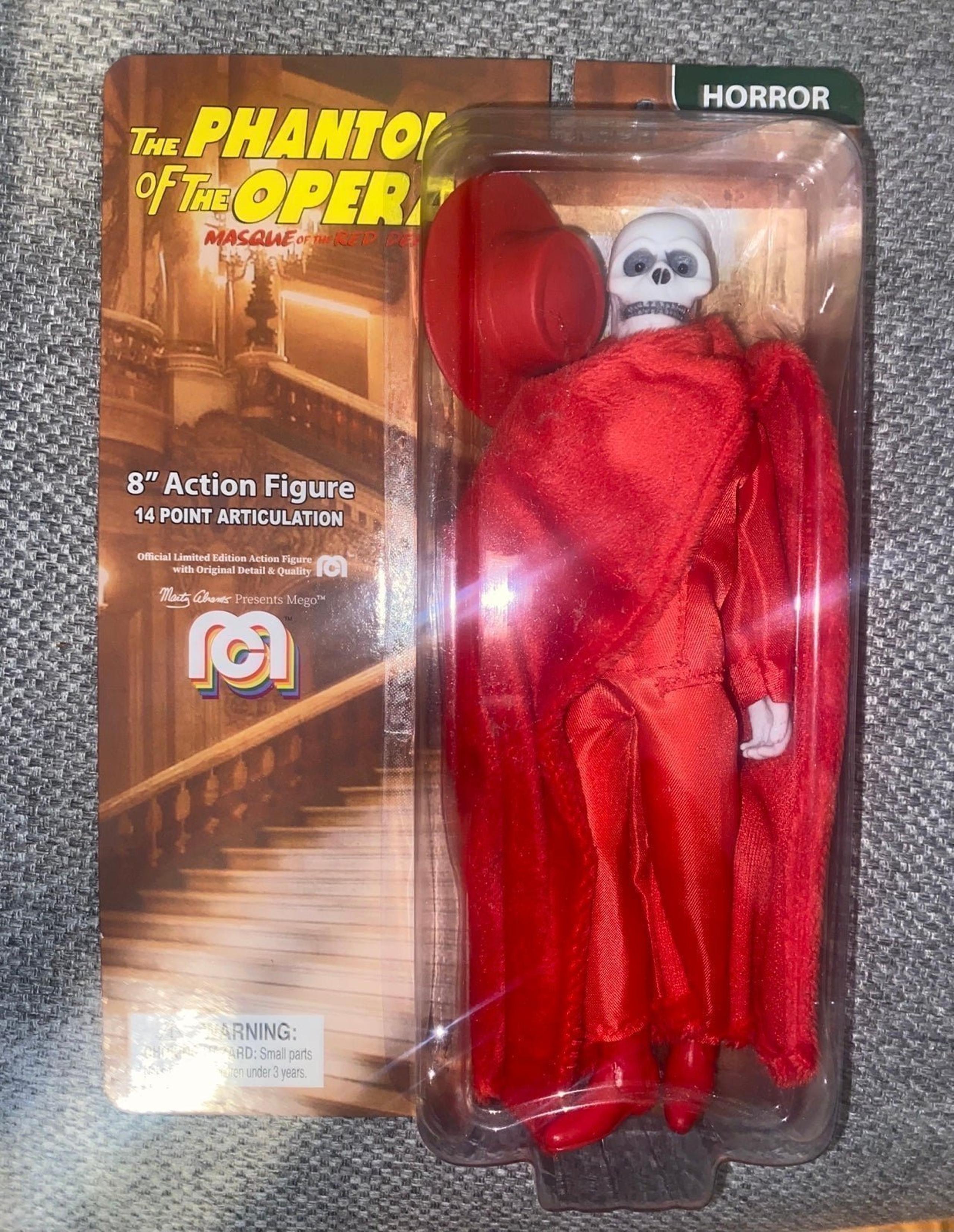 MEGO The Phantom Of The Opera Masque Of The Red Death 8" Action Figure Toy