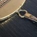 Vintage Whiting & Davis gold mesh tiny purse/evening bag/change purse with wrist