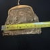 Vintage Whiting & Davis gold mesh tiny purse/evening bag/change purse with wrist