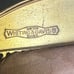 Vintage Whiting & Davis gold mesh tiny purse/evening bag/change purse with wrist