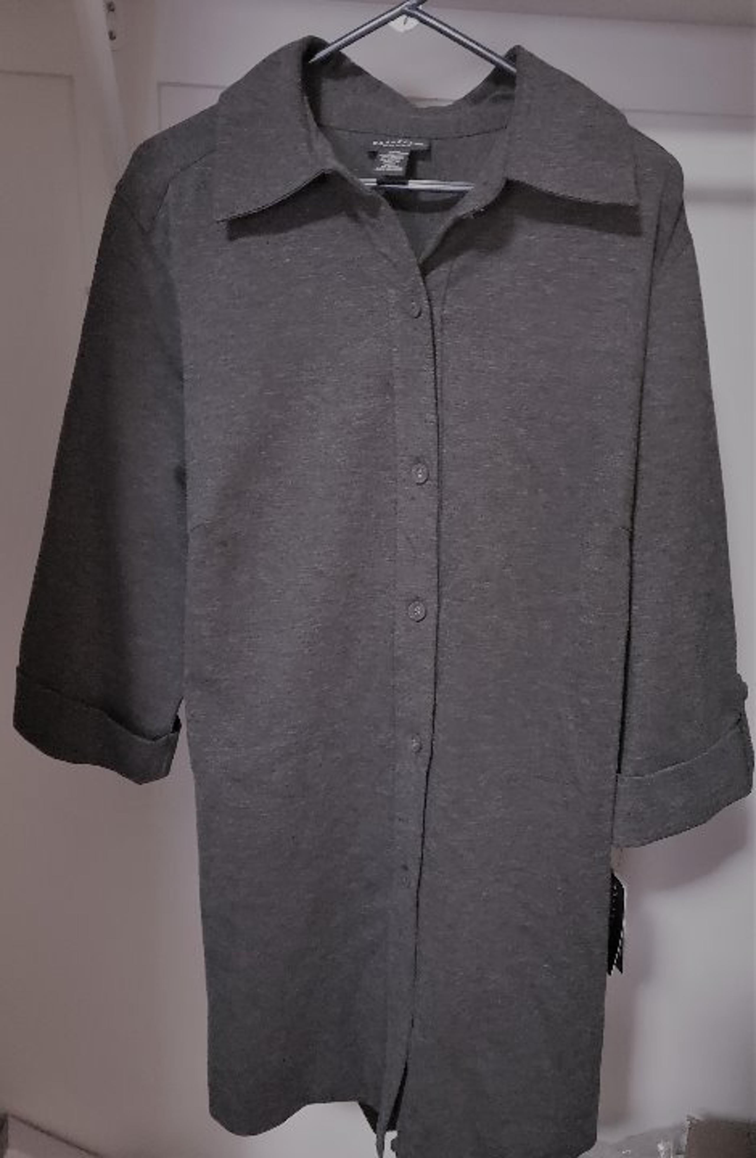 Rafaella Woman Trench Coat Gray 20W