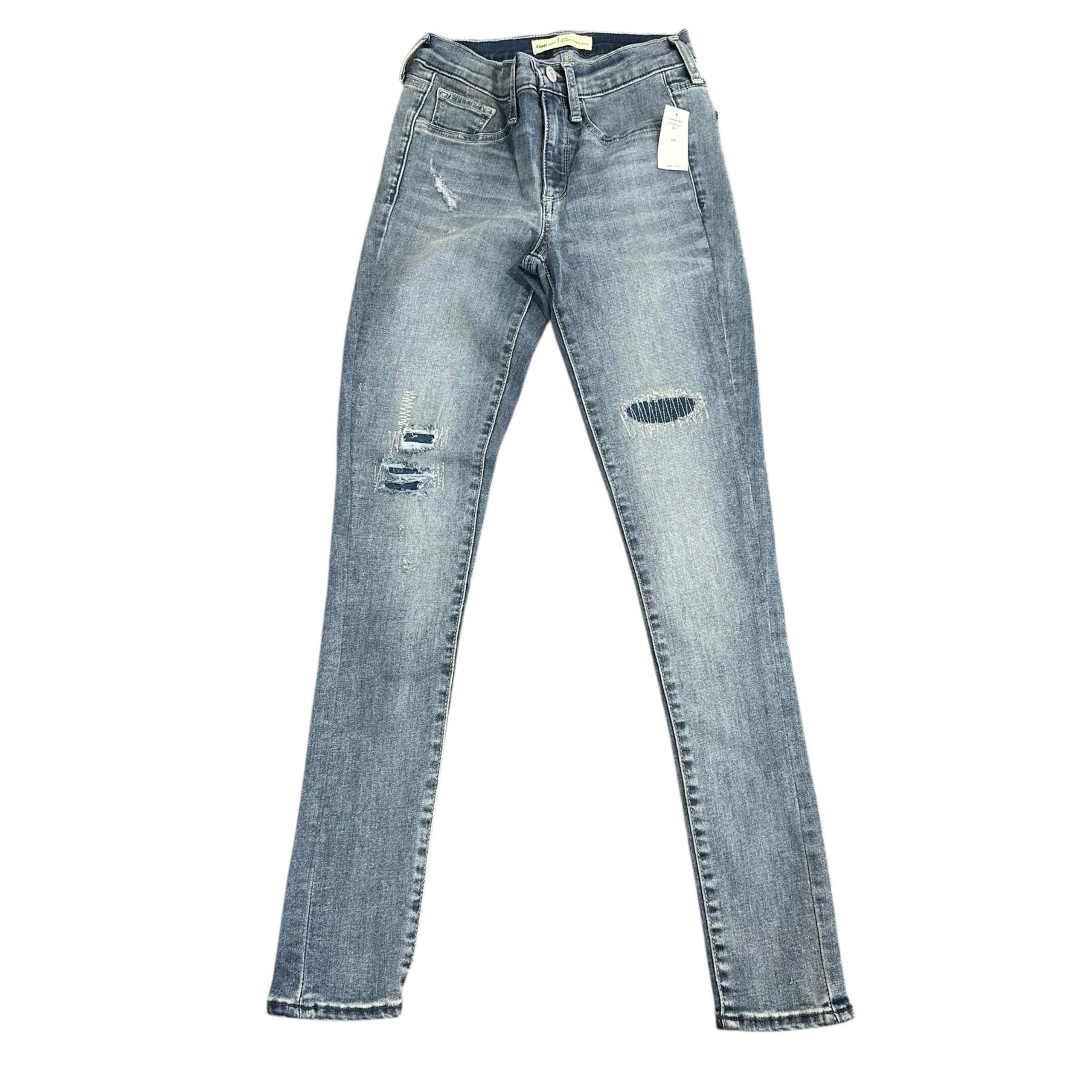 Gap Women's 1969 Easy Leggings Distressed Jeans Size 25R