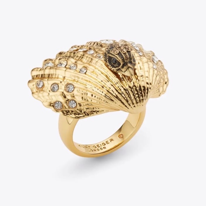 Kurt Geiger Shore Cocktail Ring Size 7