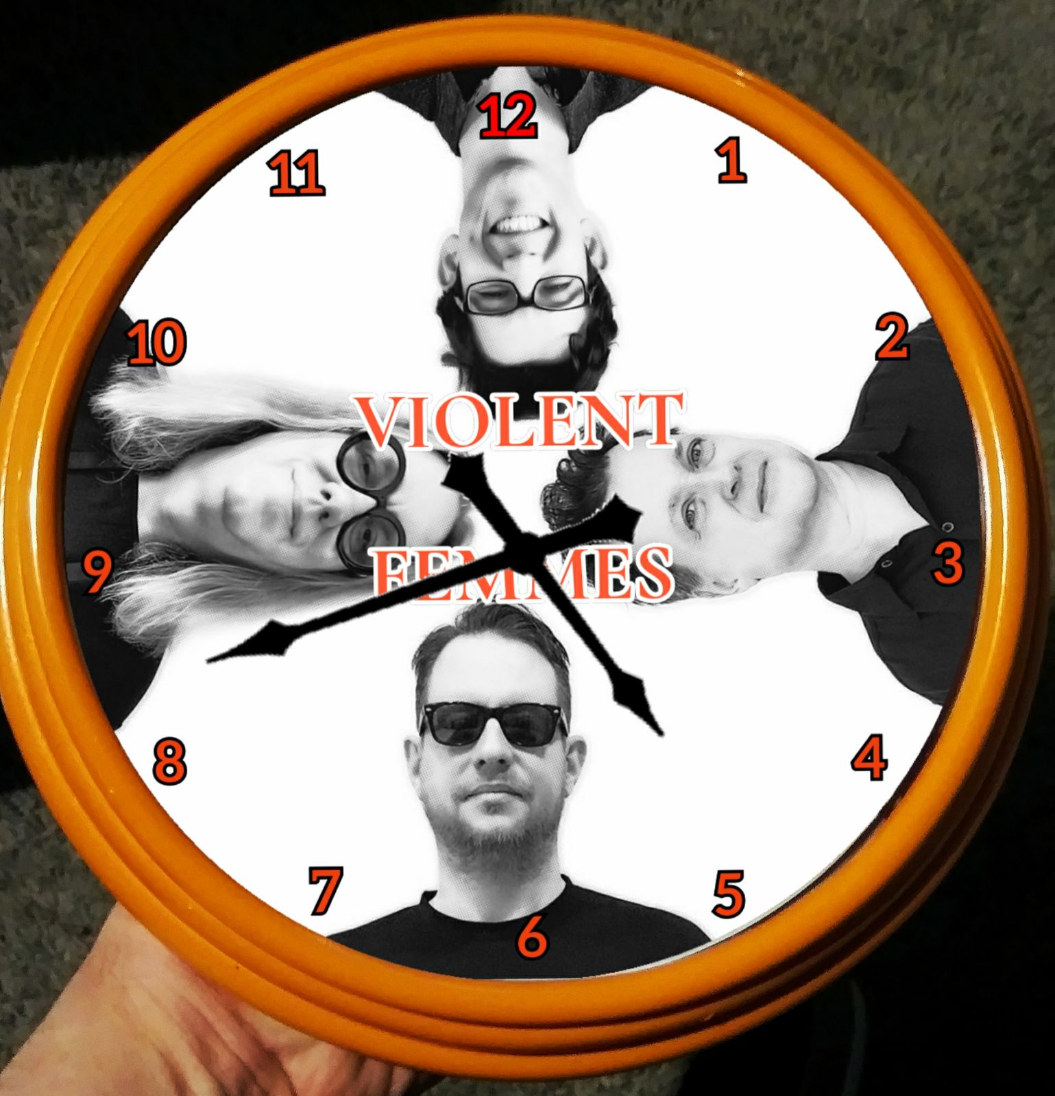 Violent Femmes Modern Wall Clock