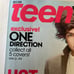 Harry Styles One Direction 1D Teen Vogue Magazine Dec/Jan 2013