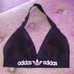 “RE WORKED” ADIDAS TREFOIL CROP TOP/BRA/BIKINI TOP / Y2K