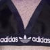 “RE WORKED” ADIDAS TREFOIL CROP TOP/BRA/BIKINI TOP / Y2K