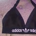 “RE WORKED” ADIDAS TREFOIL CROP TOP/BRA/BIKINI TOP / Y2K