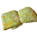 Dan River Dantrel Vintage No Iron Muslin Sheets Lime Green and Yellow Floral