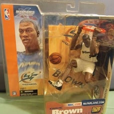 Washington Wizards Kwame Brown NBA Series 9 McFarlane Toys