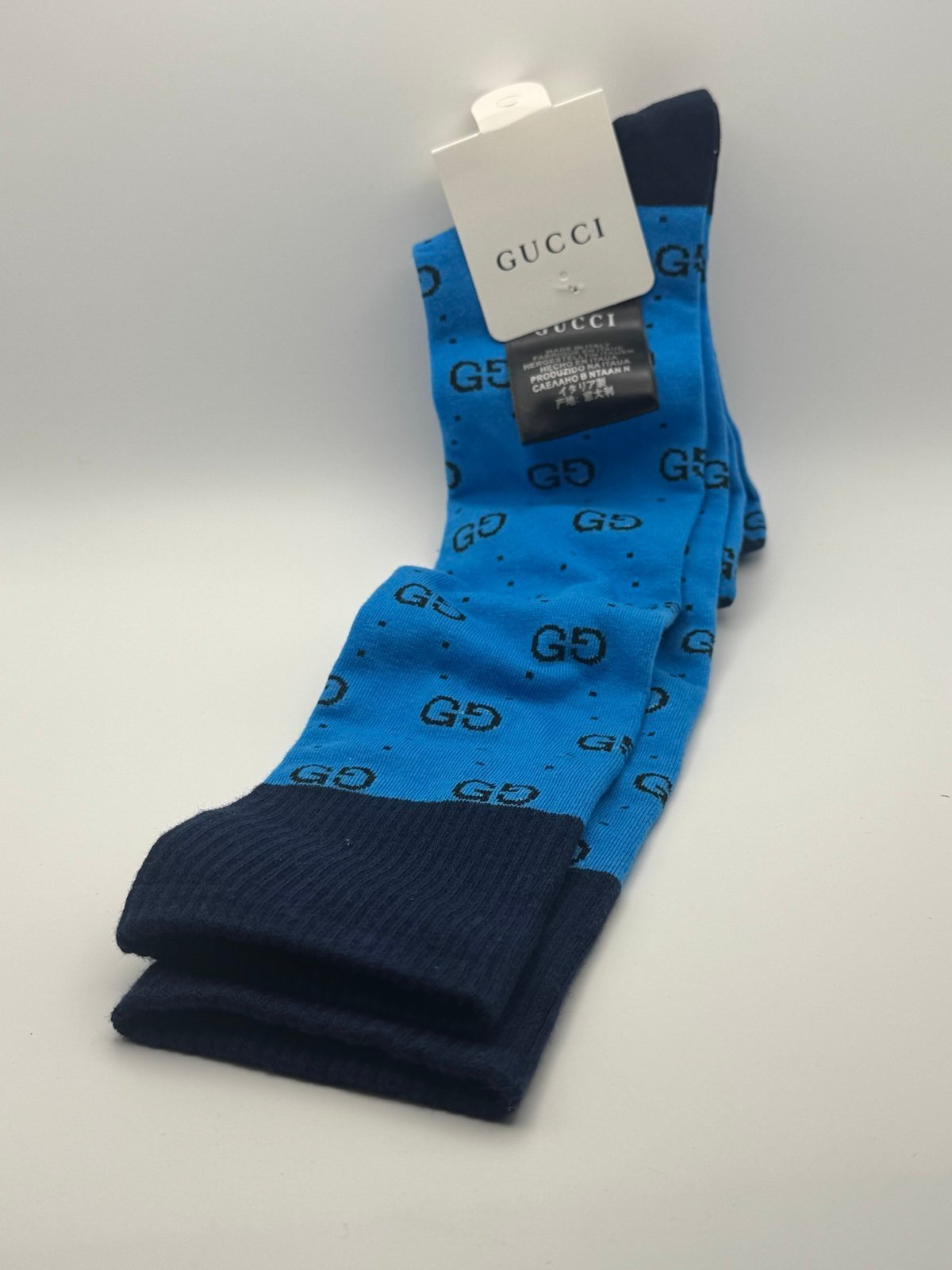 GG RoyalBlue/Navy Long Socks