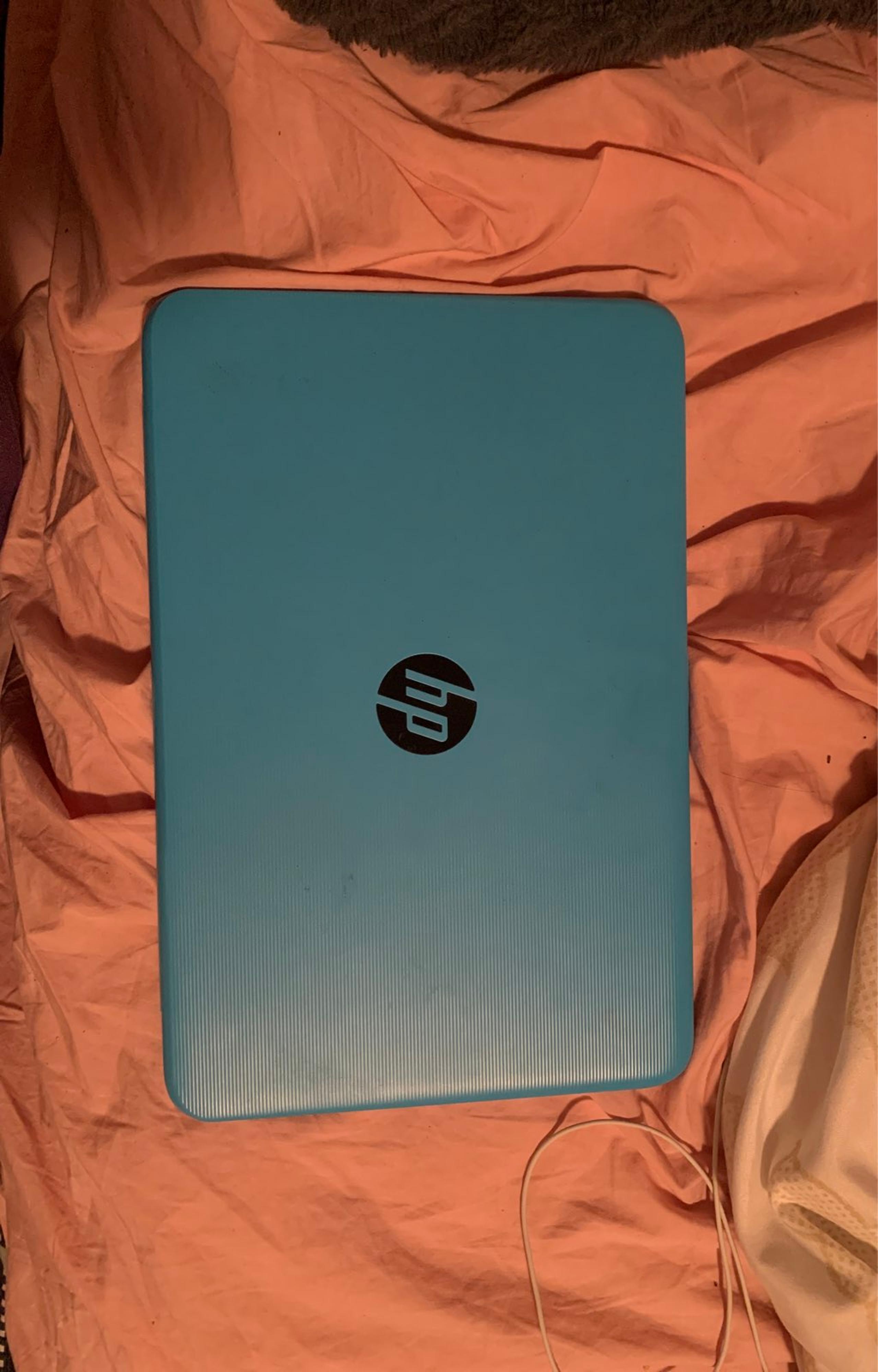 Blue HP Laptop