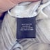 Lafayette 148 gray side striped ruched side knit tunic top large