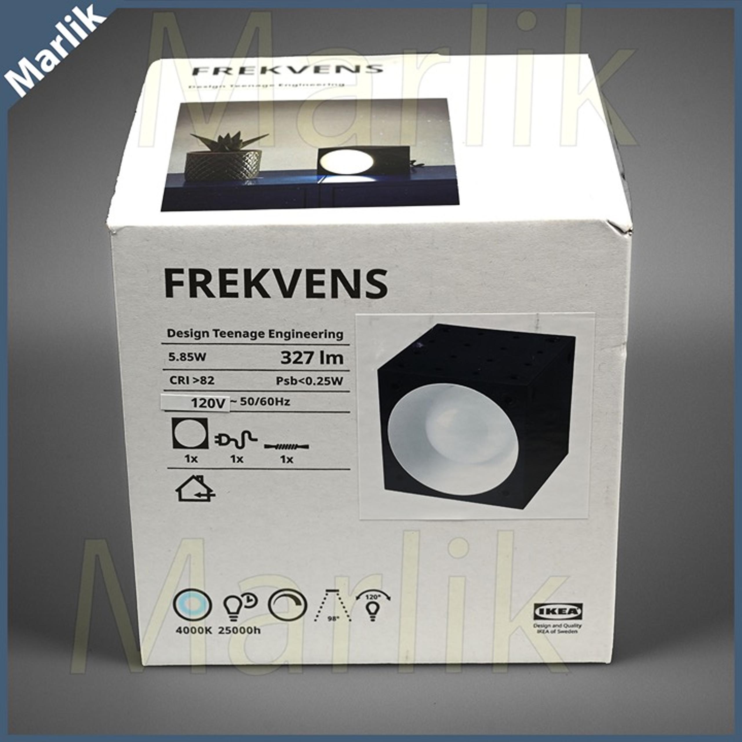Ikea Frekvens x Teenage Engineering LED Spotlight for Speaker 504.203.67, NEW