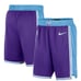 Los Angeles Lakers Nike 2021/22 City Edition Swingman Shorts - Purple/Blue Sz XL