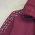 Adidas Cropped Hoodie Womens S Purple 3 Stripes Leopard Animal Print Sweatshirt