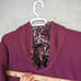 Adidas Cropped Hoodie Womens S Purple 3 Stripes Leopard Animal Print Sweatshirt