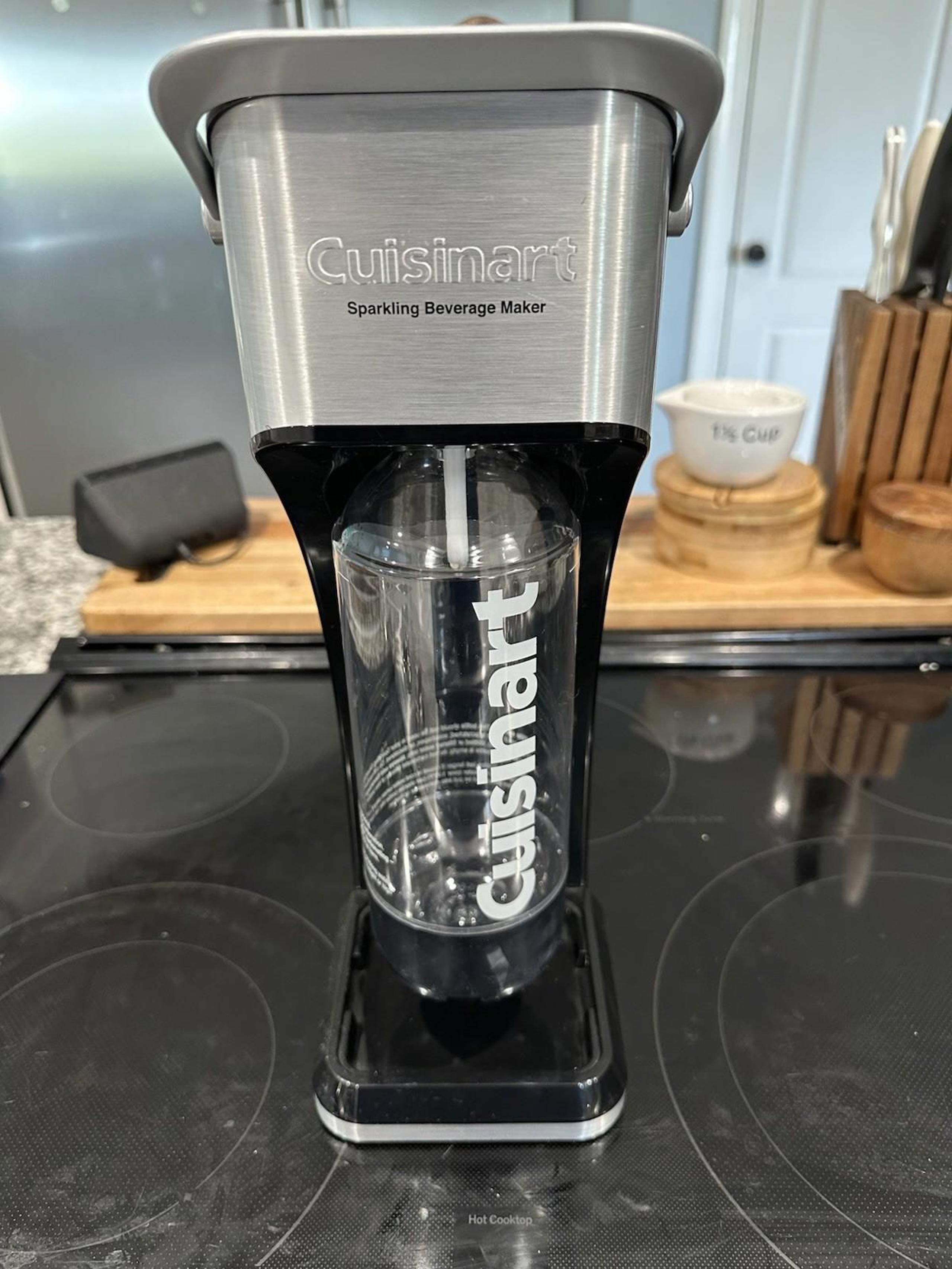 Cuisinart Sparkling Beverage Maker Carbonation System | Black | Model SMS-2000