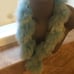 Beautiful fur scarf wrap