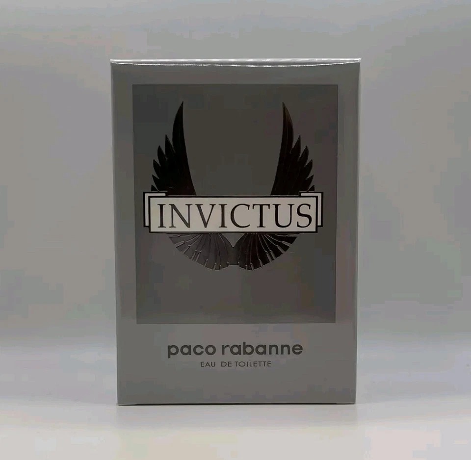 Invictus by Paco Rabanne Eau de Toilette for Men – 3.4 oz / 100 ml (Sealed, New
