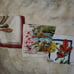 Vintage Lot of 3 Linen Tea Towel,Designed in Australia by Heil