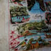 Vintage Lot of 3 Linen Tea Towel,Designed in Australia by Heil