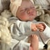 19 Inch/48cm Soft Cloth Body Silicone Vinyl Reborn Doll, High Quality 3D Skin