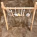 Wood Baby Gym with Gym Toy