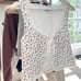 Reformation Rosalie Floral Tie Tank Top Small