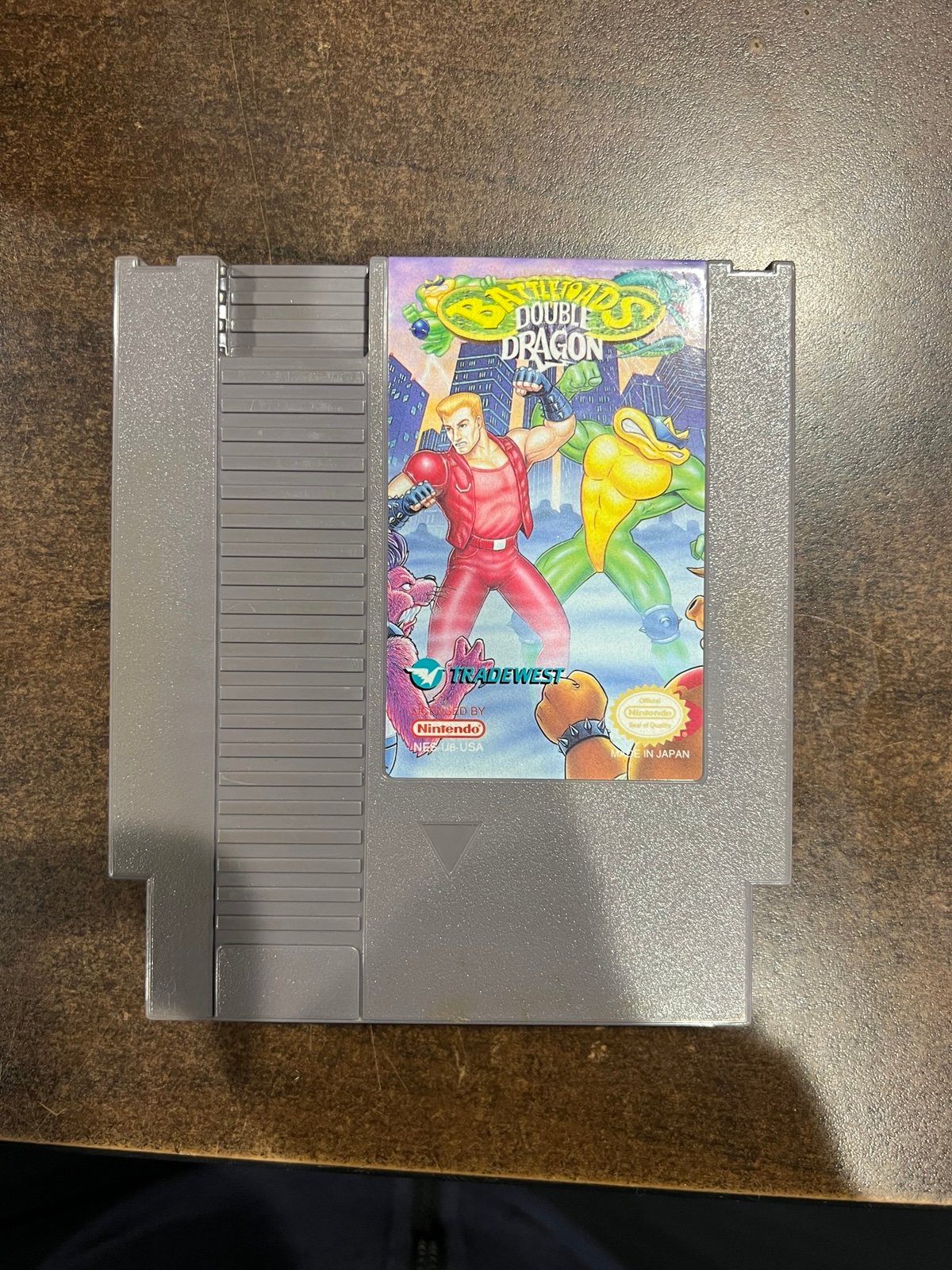 Battletoads Double Dragon Nintendo NES - Excellent Shape!