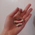 Coach metal Charm Pendent Heart Keychain