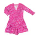 Mahi Gold Riptide Romper Pink Size XS