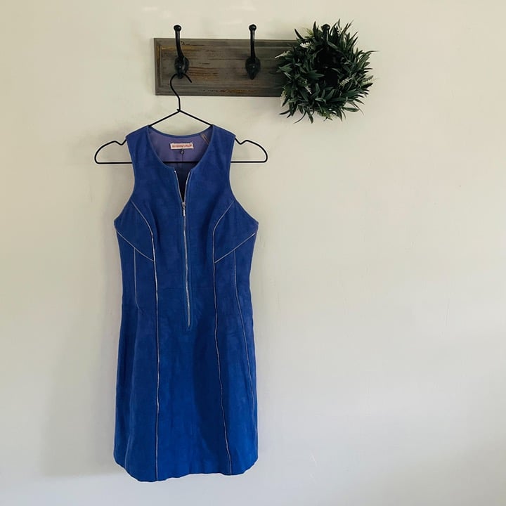 Rebecca Taylor Purple Zipper Dress 2