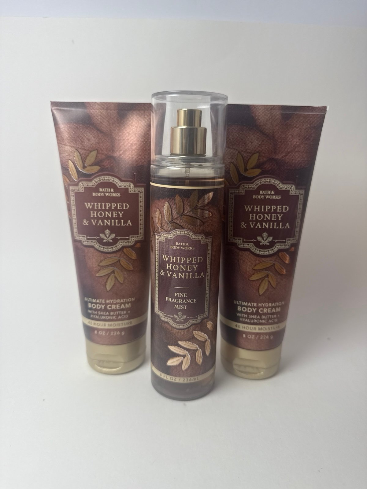 Bath & Body Works Whipped Honey & Vanilla Set - NEW