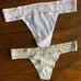 2 NWOT Commando Kitty Lace Thongs OS