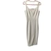 Dress The Population White Sweetheart Sheath Midi Dress Small
