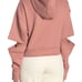Alo Cutout Sleeve Pullover Crop Hoodie