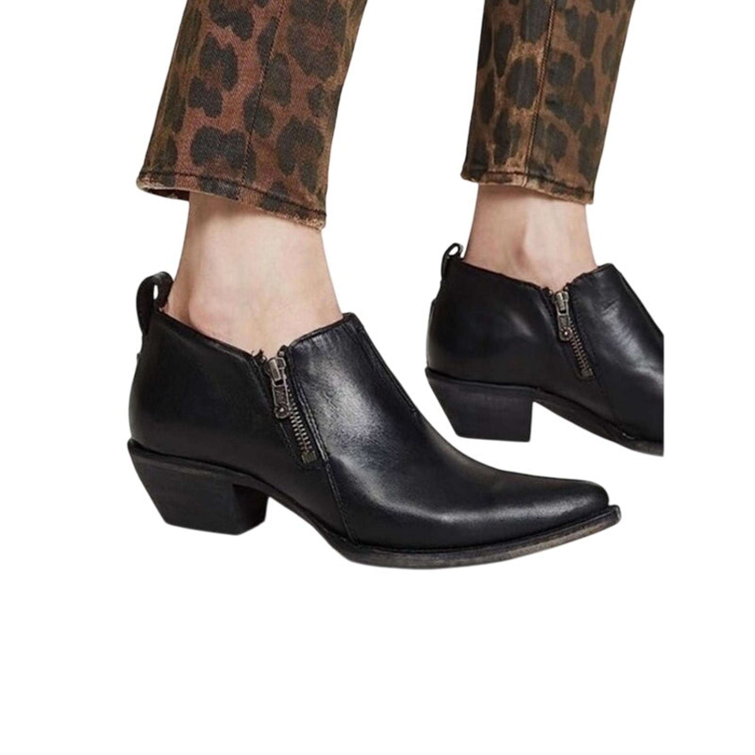 Free People Sasha Low Ankle Boots
