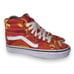 Vans Sk8-Hi Canvas Skate Shoes Orange / Yellow Camo Women's 6