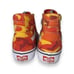 Vans Sk8-Hi Canvas Skate Shoes Orange / Yellow Camo Women's 6