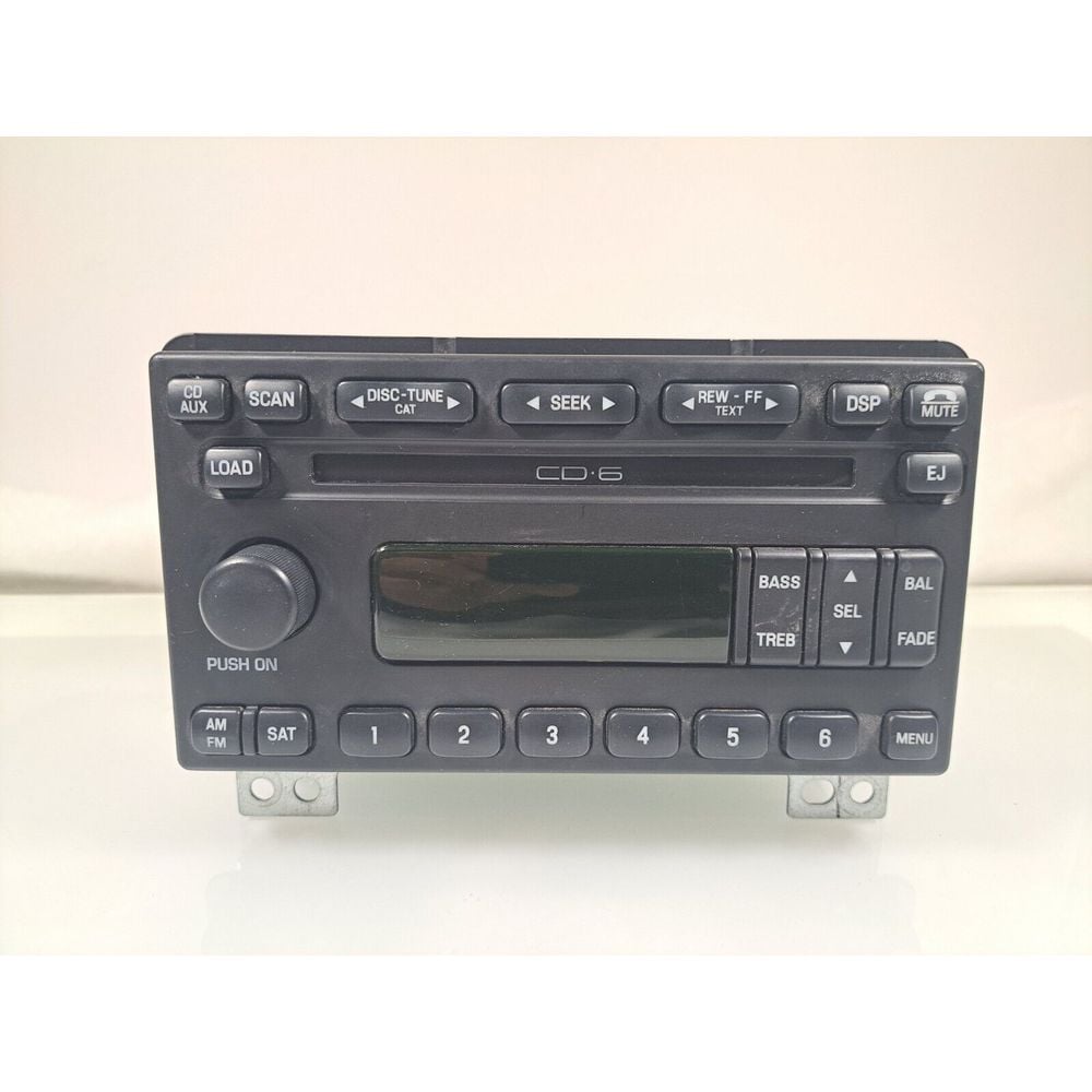 2004-2005 Ford Explorer Radio Receiver 6 Disc CD Player ID 4L2T-18C815-CB OEM