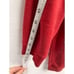 Express Womens Pullover 3/4 Sleeve Scoop neck Studded Front Sweatshirt Red Small