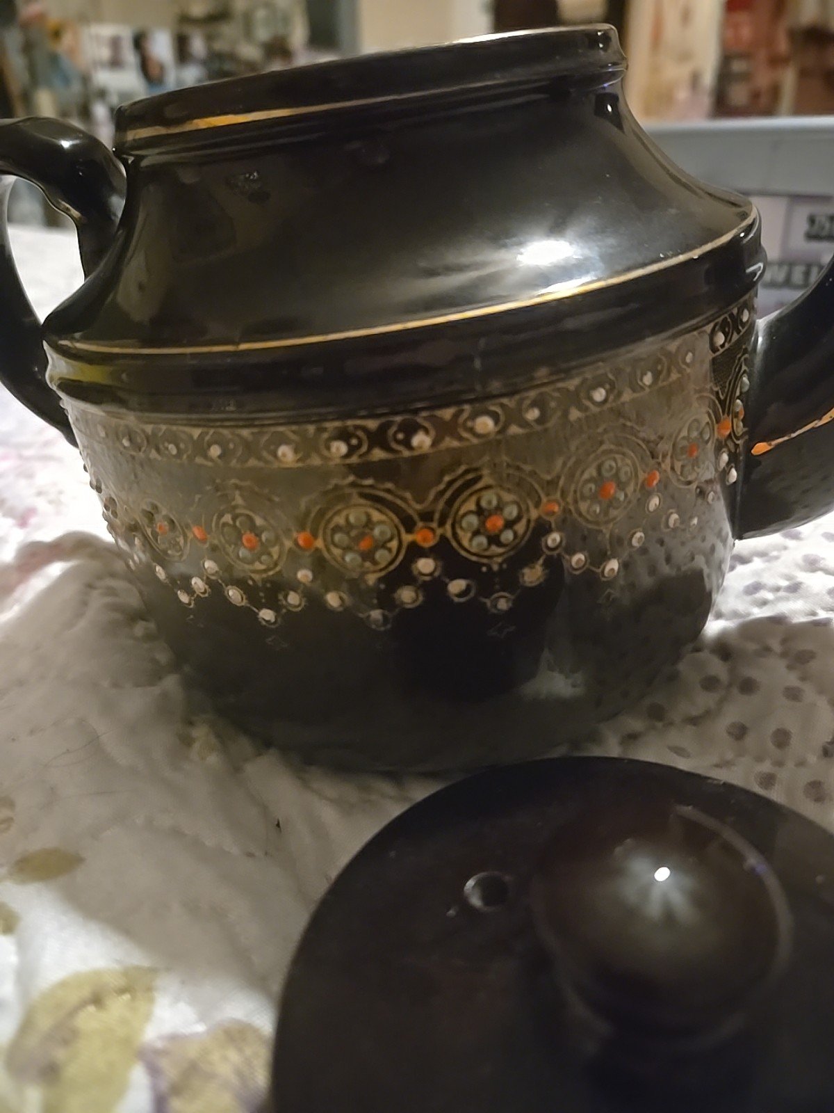 Teapot handmade old vintage from England best offerrrrr