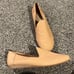 Tom’s Darcy Tan Leather Flat Woman’s Size 8.5